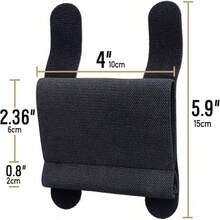 1pc Elastic Tactical Quick Release MOLLE Pouch, Hook And Loop Attachment, Suitable For Chest Rig, Duty Belt, Horizontal Combat Belt Accessories - Multicolor - View 9
