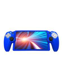 Compatible con PS Portal Remote Play, 1 pieza Bolsa de almacenamiento + 1 pieza Funda protectora de silicona + 10 piezas Tapas de joystick + 1 pieza Protector de pantalla de vidrio templado HD, Protección anti-caída anti-rayones anti-deslizante anti-sudor para dispositivo de juego - Ver 18