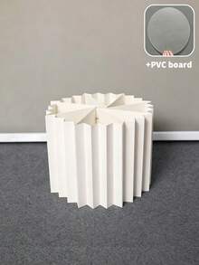 Foldable Paper Display Stand And Panel Set, Birthday Party Display Stand Base, Suitable For Valentine's Day, Wedding, Event, Tabletop Centerpiece Decoration, Reusable, Easy To Install, Lightweight, Party Supplies - Multicolor - View 8