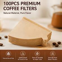 Pour Over Coffee Brewer Set, Includes Coffee Scoop And Filter Paper, 23.6OZ/700ML Glass Coffee Server With Glass Coffee Filter/Brewer, Home Or Office Drip Coffee Maker Set, 1-6 Cups - Multicolor - View 5