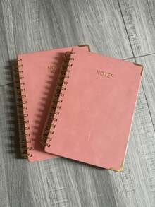 5-Subject Spiral Notebook Hardcover, 300 Pages College Ruled 8x10 Inches, Removable Divider Tabs Leather Cover Notebook, Suitable For School College Assignments, Back To School Supplies - Multicolor - View 10