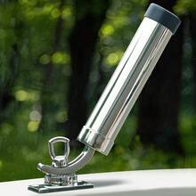 Smartmarine 316 Stainless Steel Boat Fishing Rod Holder 360 Degree Rotation Outrigger Fishing Pole Support - Multicolor - View 5