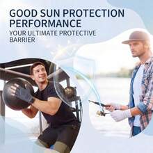 Sureio 4 Pairs Sun Protection UV Gloves For Women Fingerless Hand UV Protection Glove For Gel Manicures Summer Driving Biking - Black White Khaki Gray - View 6