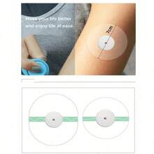 10pcs/Pack Sensor Anti-Fall Transparent Adhesive Patches, Invisible And Firmly Adhering, Suitable For Continuous Glucose Monitoring Devices - Multicolor - View 8