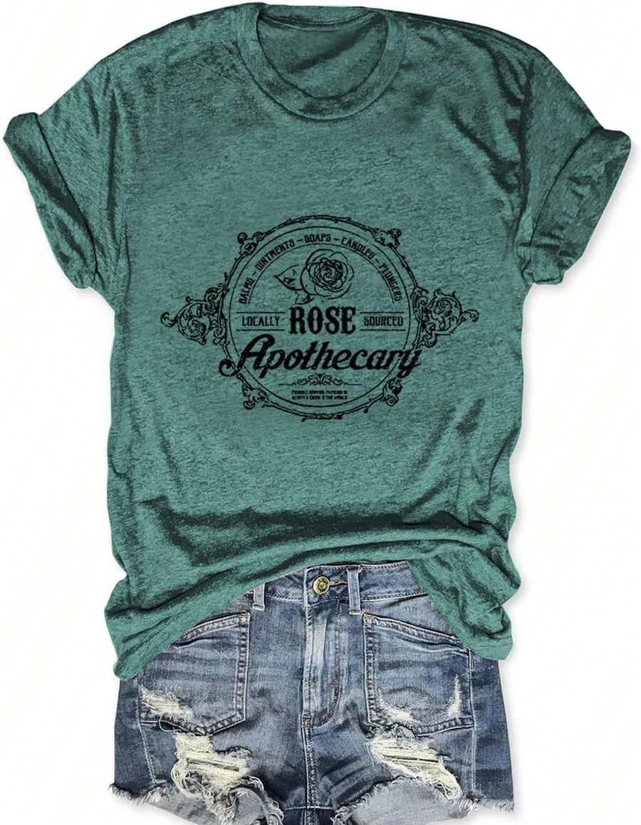 Women T-Shirts - B-綠色 - 查看 1