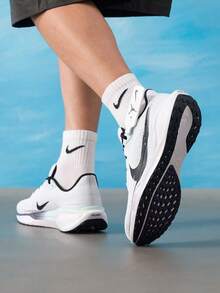 Nike AIR ZOOM PEGASUS 41 Running Shoes, Cushioned ReactX Foam Midsole, Men's Road Running & Long Distance Sports Shoes IM6674-101 - Black/White/Mint Green/Glacier Blue - View 3
