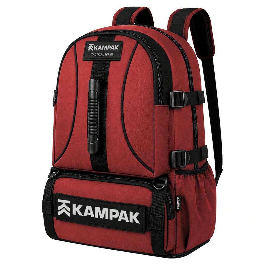 Super Kampak Mr04 Expandable Multipurpose Camping Backpack - Red - View 1