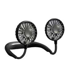 Portable Neck Fan, Handheld Hands-Free Personal Hanging Neck Fan, Cooling Fan, USB Rechargeable (3-Speed Adjustable), Wearable Cooling Head Fan, 360-Degree Free Rotation, Suitable For Sports, Office, Kitchen Gadget, Travel Essential, 1200mAh - Multicolor - View 15