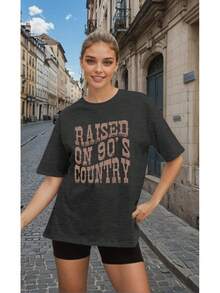 Women T-Shirts - 深灰色 - 查看 5