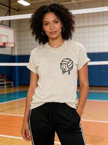 Women T-Shirts - Z2米色 - 查看 5