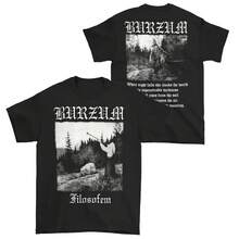 2026 New T-Shirt Collection2026 Summer Popular Legendary Norwegian Black Metal Band Burzum Theme Outdoor Leisure Fashionable Men's Short Sleeve T-Shir - Black 7 - View 2