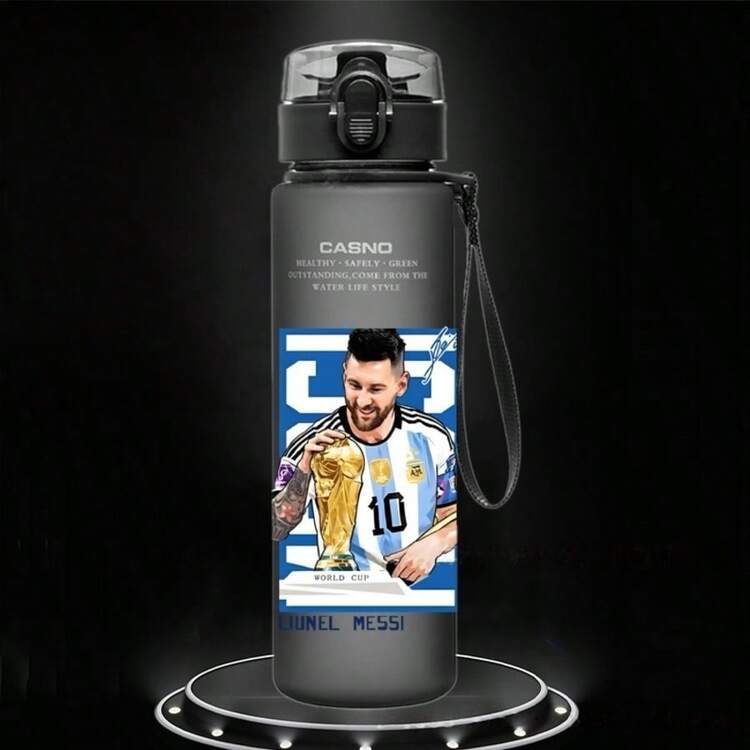 FIFA FIFA 2026世界盃 C羅 #7 粉絲水杯，EPDM材質，防漏大容量，便攜足球支持者水杯，適合健身、訓練與戶外，葡萄牙球迷禮物 - 彩色 - 查看 39