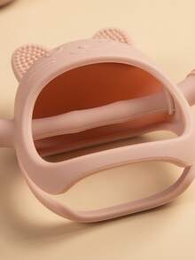 1pc Cute Silicone Baby Teether Wrist Teething Toy With Textured Massage Nubs Anti-Drop Infant Teether Baby Shower Gift For 0-12 Months Babies - 多色 - 查看 6