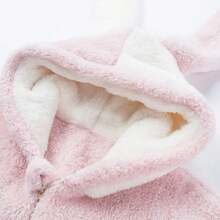 Coral Velvet Onesies Women Cute Rabbit Kigurumi Unicorn Preppy Cartoon Hooded Kawaii Thicker Winter Warm Cotton Pajamas Homewear - Multicolor - View 10
