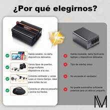 Hzero 1000W Modified Sine Wave Power Inverter With 2 USB And 2 AC Outlets For Car - US A Type Plug(110-127V) - View 9
