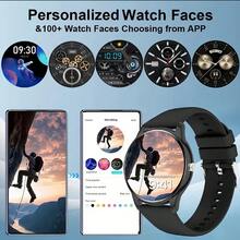 2026 Smartwatch For Women/Men, Wireless Call/SMS Function/Multiple Sports Modes/Remote Camera Control/Fitness Tracker, Compatible With Android And IOS Systems, USB Charging Port, Silicone Strap, Modern Style Design, High-Definition Screen Display, Perfect Gift For Men/Women/Couples/Parents, Outdoor Sports - View 6