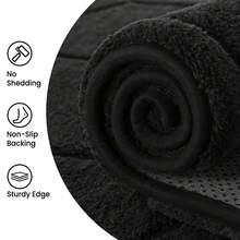 EDIMENS Rugs Living Room 160x230cm, Decorative 3D Carved Area Rugs For Bedroom, Extra Large Rugs For Living Room, Machine Washable Rug Anti Slip Bedroom Rug Carpets For Bedside, Home Decor, Dorm - Black - View 5