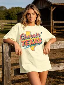 Women T-Shirts - 杏-aa - 查看 2