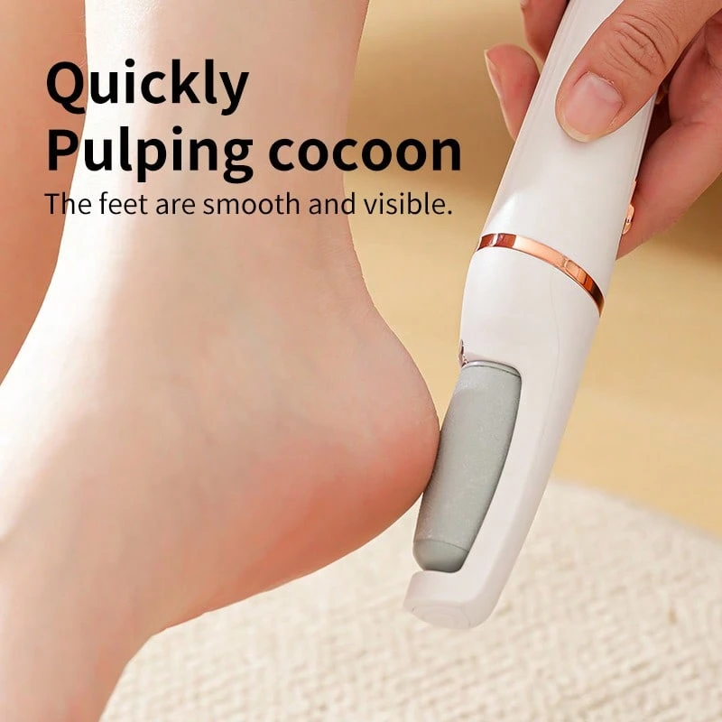 SOKANY Electric Foot Callus Remover, Electric Foot Exfoliator, Removes Dead Skin And Calluses, 2-Speed Adjustable, Type-C Rechargeable (500mAh Lithium Battery), Replaceable Grinding Heads, Washable, Essential For Home And Travel