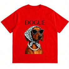 Women T-Shirts - Red - View 8