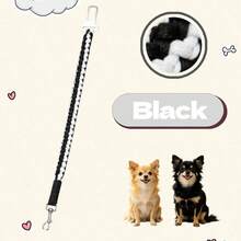 Car Dog Seat Belt Restraint, Dog Car Leash Tether, Pet Restraint Buckle Hook Lock, Suitable For Small And Medium Dogs - Multicolor - View 6
