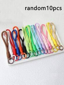 10/20 Colors Nylon Rope DIY Handmade Weaving Kit,Suitable For Backpack Accessories,Craft Materials And Handmade Jewelry Making,Perfect Valentine's Day - Multicolor - View 7