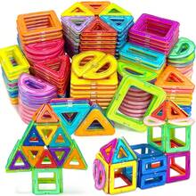 Medium Size Transparent Magnetic Building Tiles With 4 Kinds Of Shapes 28/48/68Pcs, Clear Color DIY 3D Stacking Construction Toy, Multi Shape Free Assemble Playset, Cultivate Spatial Thinking, Educational Gift For Kids Birthday & Holiday - Multicolor - View 7