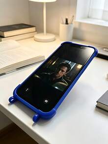 1 pezzo Custodia per telefono in silicone universale e flessibile con molla, guscio protettivo multifunzionale con protezione antiurto e anti-caduta, adatto per uso quotidiano e attività di camminata, perfetto come regalo per il Giorno del Lavoro, la Festa dell'Insegnante, la Pasqua e il Ritorno a Scuola per gli amici - Multicolore - Visualizzare 10