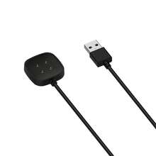 Sense 2 Replacement Charging Cable Sense/Versa 4/Versa 3 Smartwatch Portable USB Fast Charging Power Cord - View 3