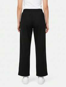 Adidas Women's FAV SHL PNT Woven Sports Pants KS2785 - Black - View 2