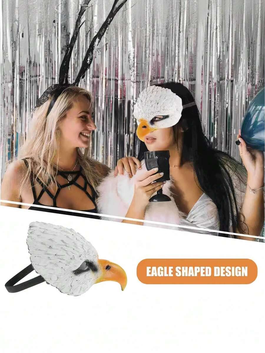 1pc/Set - Eagle Mask Halloween Animal Mask PU Foam Costume Prop Carnival Mask