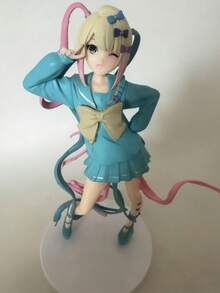 1 pieza Figura de chica de anime KAngel - Modelo coleccionable de PVC con pose de pie móvil, Decoración de escritorio/Accesorio para coche/Regalo de Navidad & Coleccionable, Muñeca ángel chibi adorable, Adorno de exhibición de colección para fans de anime, Decoración del hogar/oficina - Regalo perfecto para amantes del anime japonés - Compatible con fondo de fotografía de anime - Pose adorable - Multicolor - Ver 9
