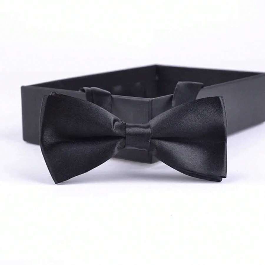 Kids Bow Ties - Black - View 1