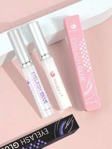 MAANGE 2pcs Eyelash Glue, Natural Invisible After Drying, Strong Adhesive, Suitable For Daily Use And Travel - White - View 2