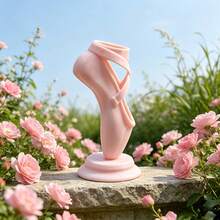 芭蕾主題 PLA 材質刷具收納盒，多功能鞋子/鉛筆/化妝品收納盒，適合舞蹈工作室裝飾、桌面收納、刷具架，芭蕾舞者禮物，現代家居裝飾，適合舞蹈愛好者 - 查看 4