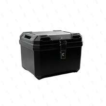 54L Large Capacity Plastic Motorcycle Tail Box Helmet Luggage Storage Box With Anti-Theft Lock - 54L Capacity - View 4