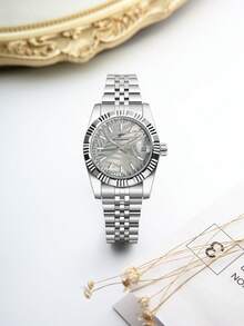 RICECGO An Elegant Women's Watch That Complements Everyday Outfits And Brings Out A Gentle, Sophisticated Femininity - Silver - View 11