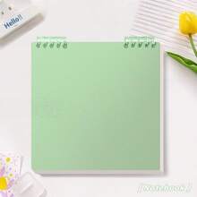 One Flip-Page Loose-Leaf Notebook With Removable Top-Opening Mesh. Suitable For: Error Correction Notebook, Memo Book, Planner, Journal, Color Notebook, Exercise Book, Back-To-School Season, Stationery, Holiday Gifts, Composition Notebook, And School Use. - Multicolor - View 19