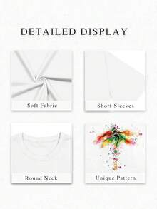 Women T-Shirts - 白色 - 查看 6