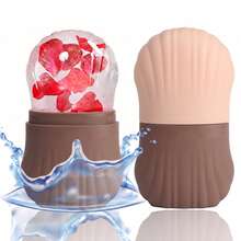 Face And Eye Ice Roller, Ice Surface Roller, Ice Roller Skin Care Tool, Women's Gift, Cute Silicone Ice Mold Accessory In Collegiate Style - A - View 12