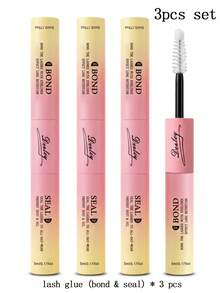3-Piece Eyelash Extension Kit, False Eyelash Glue, Bonding And Sealing, Eyelash Remover And Tweezers Set, Fast-Drying Long-Lasting Cluster Eyelash Extension Glue, Waterproof Latex-Free, Suitable For Sensitive Eyes DIY False Eyelashes - View 21