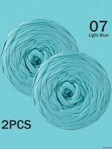 1/2件 T-Shirt 紗線，大號 300g±20g/件 -2cm 寬，編織布料柔軟聚酯纖維紗線，適用於 DIY 鉤編包包、籃子、地墊、拖鞋、娃娃、紗線手工藝。多色紗線、度假紗線、鉤編紗線、手工紗線、多功能鉤編配件、手工禮物 - 彩色 - 查看 94