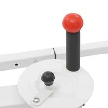 0-180° Leg Stretcher, Leg Split Machine With The Manual Wheel, Folded Size 86x33x43.5cm, 5 Adjustable Lengths, Max Load Capacity 150kg, Sit-Up - Default - View 8