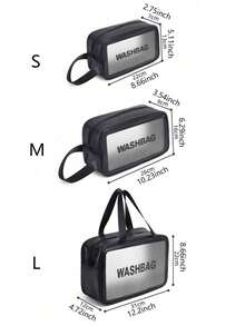 Waterproof Transparent PVC Travel Makeup Bag, Portable Zipper Toiletry & Cosmetic Storage Pouch, Multi-Purpose Organizer Bag, Suitable For Holidays, Back To School Travel Essentials, Parties, Gatherings, Cocktail Parties And Team Building Activities, Perfect As A Gift For Women - View 8