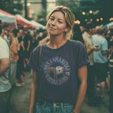 Women T-Shirts - Heather idnight 海軍藍 - 查看 2