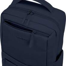 W WINGS 20L Travel Backpack, Carry-On Size, With 15.6-Inch Laptop Compartment | Features Luggage Strap, Breathable Back Panel And Side Water Bottle Pocket - Royal Blue - View 8