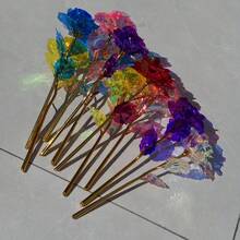 永恆花人造玫瑰花束，適用於七夕節、情人節、生日和聖誕節禮物 - 仿真花 - 查看 12