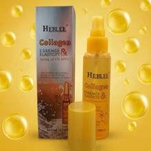 HEBLEEE Collagen Essence Makeup Setting Spray Long-Lasting - White - View 3