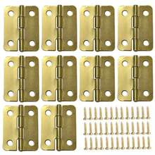 10pcs 18-24mm Vintage Small Hinges, 180 Degree Iron Hinges, Suitable For Gift Boxes, Wooden Boxes, DIY Accessories. - 24-18mm - View 6