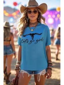 Women T-Shirts - 氧a - 查看 3